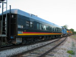 Business car on the RI turn at N. Star, May 18, 2006.