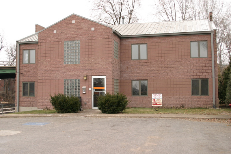 The former IAIS headquarters building, just down from the shops and for sale in Dec 2004