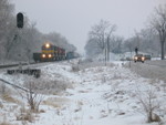 Trainboy utilizes his mobile shooting platform at Montpelier.