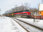 IAIS westbound finally shows up at Colona.