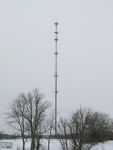 The radio tower out by Mahoneyville that IAIS's Davenport base radio is mounted on.