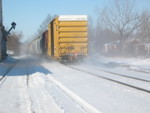 Heading west from Oxford, Jan. 24, 2008.