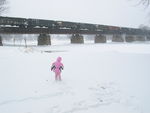 Granddaughter Renee dances a jig.