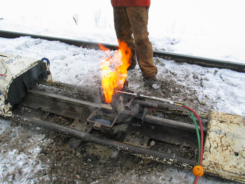 Heating the joint prior to welding.