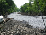 Looking east from the MP212.5 "Hinkeyville" crossing, July 1, 2008.