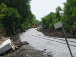 West train approaches 212.5, July 1, 2008.