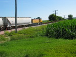 Crandic switcher on the rear, July 13, 2007.