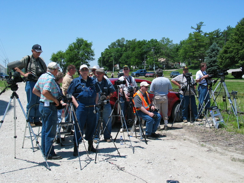 Gang of misfits at Casey, June 9, 2007.