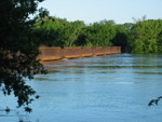 IAIS's Cedar River bridge at Moscow, June 14, 2008.