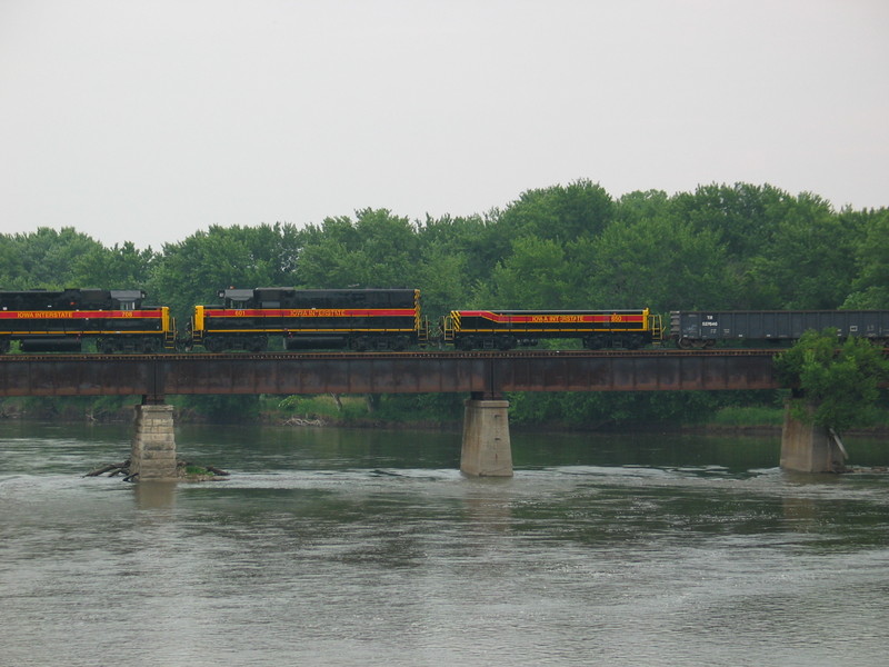 Cedar River bridge.