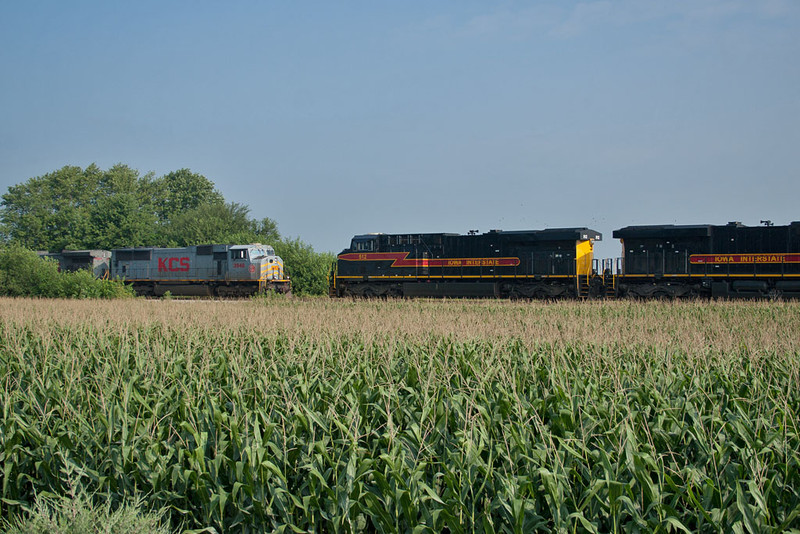 BICB meets the detour at Walcott, IA.