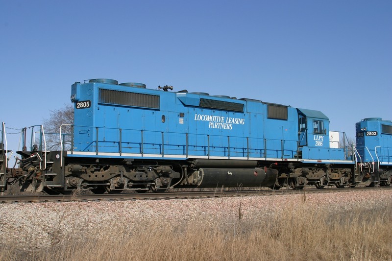 LLPX 2805 at Yocum Connection, IA on 16-Mar-2005