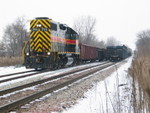 The Wilton local crew is setting out gons at West LIb., Dec. 18, 2009.