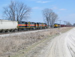 Coal train approaches.