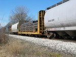 Steel load on the westbound.