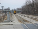 Inbound light power approaches 139th St.