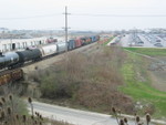 Heading east past the Hickory Creek Metra stop.  Compare this to the shot on p. 104 of the Morning Sun book "Rock Island in Color Vol. 2" to see how this spot has changed.