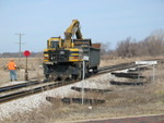 Clearing up for the west train.