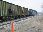 Looking west towards Durant.