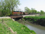 Rail train departs Colfax westward.