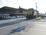 IAIS excursion parked at the old Des Moines RI station, May 16, 2009.