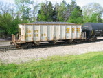 Interesting load of rock on the westbound; I think they left the rest of their train east of the depot while they switched at the yard.