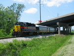 I-80 overpass west of Coralville.