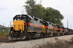 IAIS 716, 708, 709, and 703 on BICB leaving Iowa City