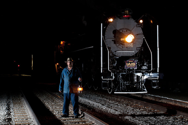 Night photo session.  South Amana, IA.