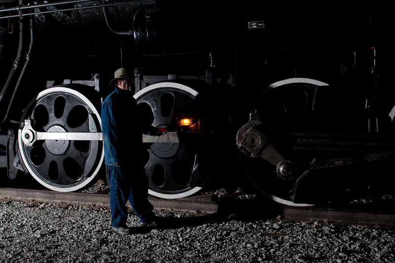 Night photo session.  South Amana, IA.