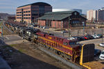 NS 8102 (Pennsylvania RR)  BICB-04 @ Moline, IL.  December 5, 2015