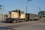 Behr Scrap's 65 Ton GE switches the scrap yard at Seminary Street in Rockford, IL.