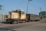 Behr Scrap's 65 Ton GE switches the scrap yard at Seminary Street in Rockford, IL.