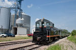 The NZ arrives at Davis Junction, IL behind CB&Q 9255.