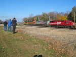 Railfans doing what railfans do.