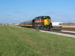 Coming past the ethanol plant.