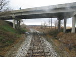 Hwy 6 overpass.