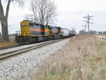WB heads in at the east end of N. Star, Nov. 18, 2010.