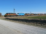 RI turn at Twin States, pumping air after setting out several potash loads, Nov. 29, 2007.