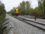 Work train clears up on the Wendling spur.