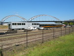 Dinner train cars parked in the 17th St. yard.