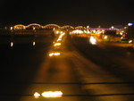 Crossing River Drive and the bike path in Davenport; sorry for the crummy quality.