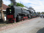 Backing into the yard at Iowa City, after the conclusion of a great trip.