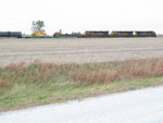 Pulling east in Walcott siding.