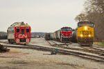 CN 1501, IAIS 513 & IAIS 503 @ Silvis, IL November 20, 2015