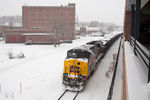 PECR-11's DPU @ Moline, IL.  This area will be the new Amtrak depot.