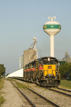 115 new NOKL hoppers on PECR-22 @ Atkinson, IL.