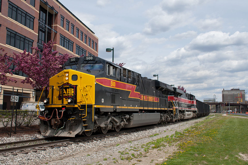 BNSF's MP 250; Moline, IL.