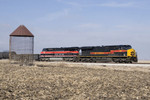 CBBI-17 departs Walcott, IA.