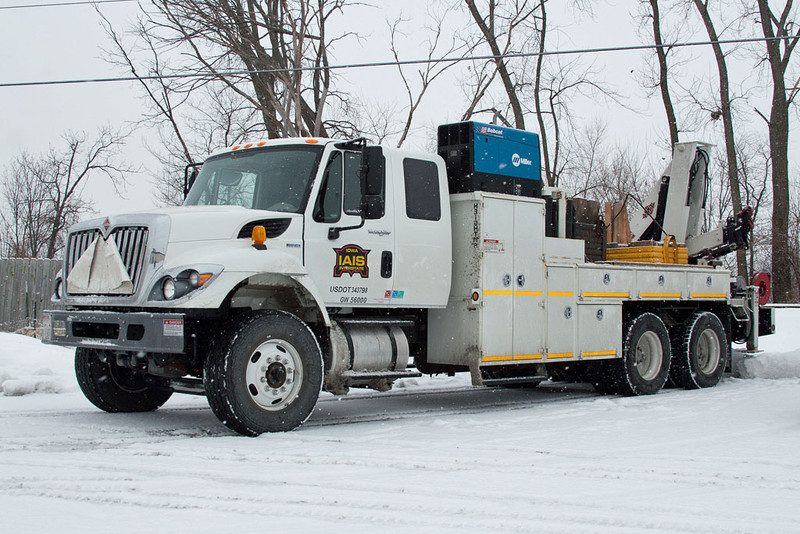 IAIS Car Department big-rig!  Milan, IL.